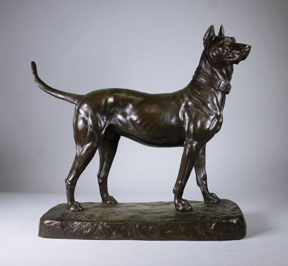 Antoine Louis BARYE (1796 - 1875)
Dogue à...