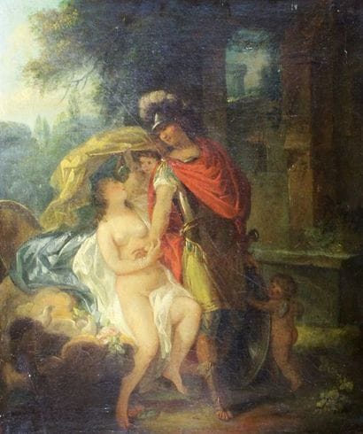 École FRANÇAISE du XVIIIe siècle
Renaud et...