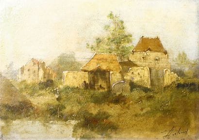Eugène GALIEN-LALOUE (1854 - 1941)
Paysage...