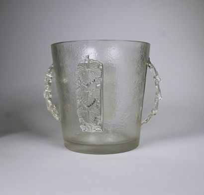 LALIQUE FRANCE
Seau à glace «Epernay» en...