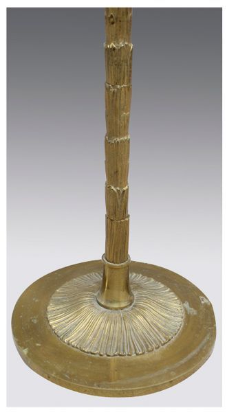 Maison BAGUÈS
Lampadaire palmier en bronze...