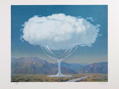 René MAGRITTE (1898-1967), D'après
La corde...