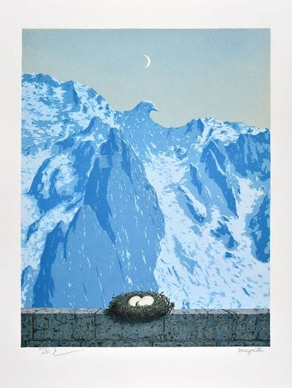 René MAGRITTE (1898-1967), D'après
Le Domaine...