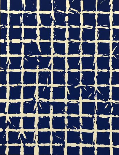 Simon HANTAI (1922-2008)
Le Tablier, 2006
Lithographie
Monogrammée...