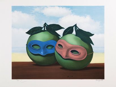 René MAGRITTE (1898-1967), D'après
La valse...