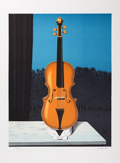 René MAGRITTE (1898-1967), D'après
Un peu...