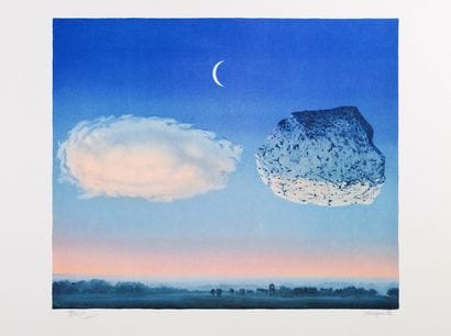 René MAGRITTE (1898-1967), D'après
La bataille...