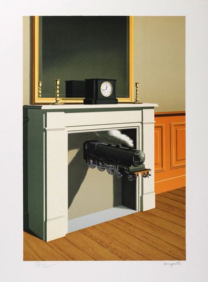 René MAGRITTE (1898-1967), D'après
La durée...