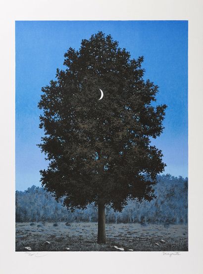 René MAGRITTE (1898-1967), D'après
Le seize...