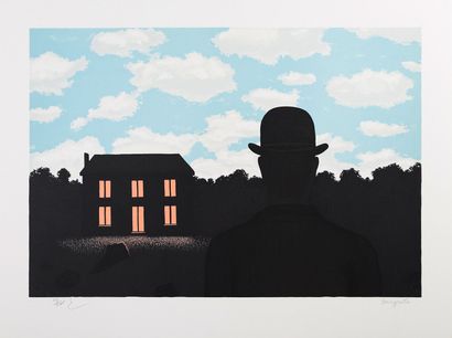 René MAGRITTE (1898-1967), D'après
L'empire...