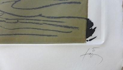 Antoni Tapies (1923-2012)
Aparicions 6, 1982
Gravure...