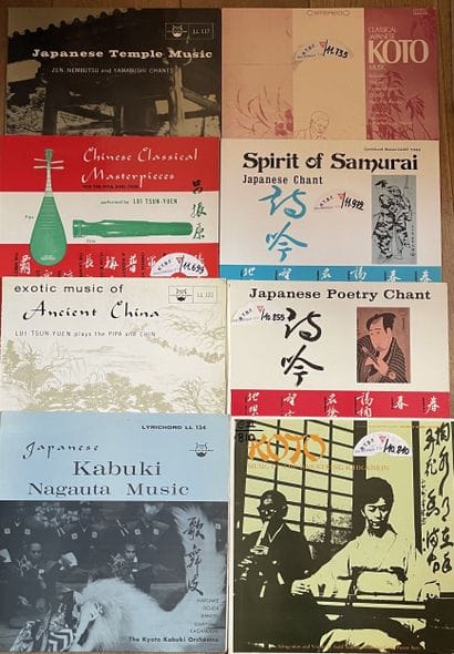 Musiques du Monde
Huit disques 33T - Musiques...