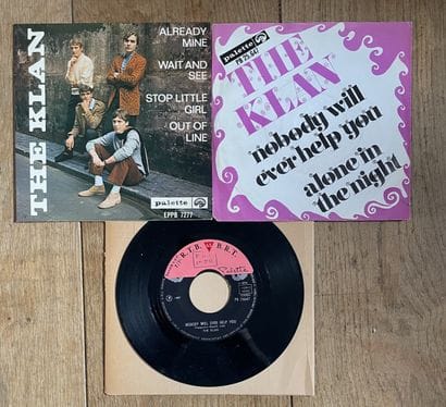 Pop
Trois disques Ep/45T - The Klan (Garage...