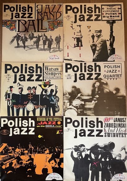 Jazz
Six disques 33T - Polish Jazz
Pressages...