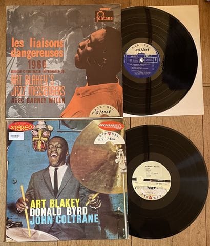 Jazz
Deux disques 33T - Art Blakey
Pressages...