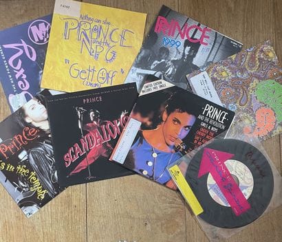 Soul/R&B/Funk
Eight 45s - Prince
VG to EX,...