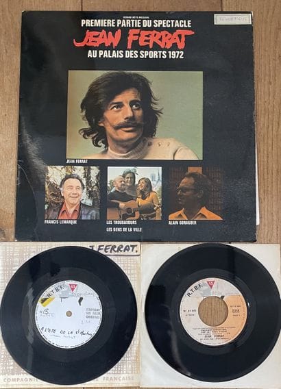 Songs
Three 33 rpm/45 rpm promo records and...
