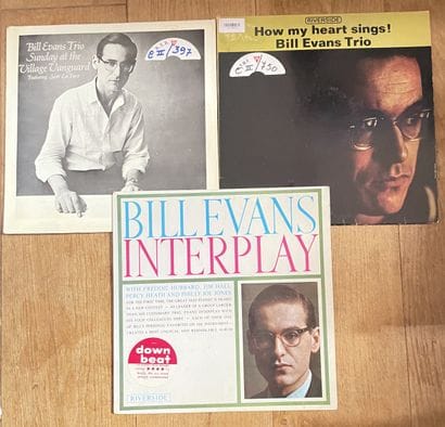 Jazz
Trois disques 33T - Bill Evans
Pressages...