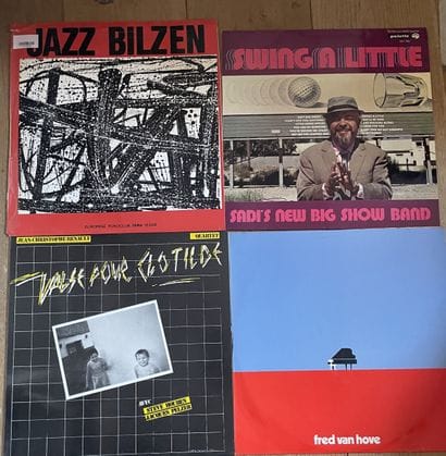 Jazz
Quatre disques 33T - Jazz belge
VG à...