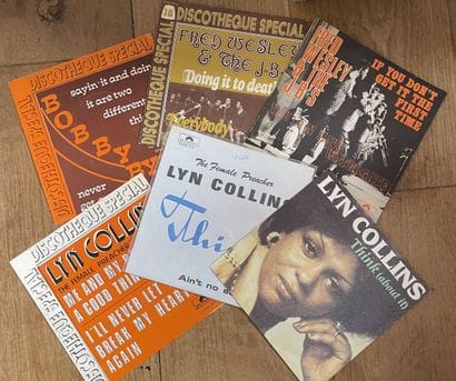 Soul/R&B/Funk
Six 45s - Members of the J.B.'s...