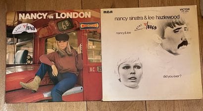 Pop
Deux disques 33T - Nancy Sinatra/Lee...