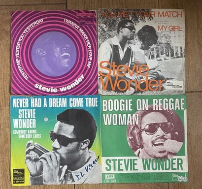 Soul/R&B/Funk
Four 45s - Stevie Wonder
VG...