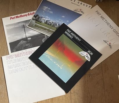 Jazz
Cinq disques 33T - Pat Metheny, label...