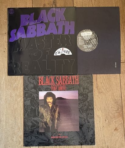 Hard Rock
Two 33 rpm records - Black Sabbath
Master...