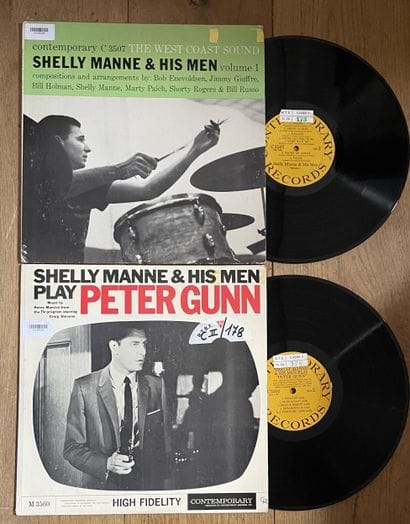 Jazz
Deux disques 33T - Shelly Manne, label...