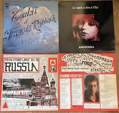 Musiques du Monde
Quatre disques 33T - Musique...