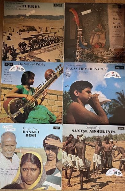 World Music
Six 33 rpm records - World Music,...