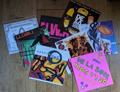 Rap
Eight 45s - Hip Hop
VG to EX; VG to ...