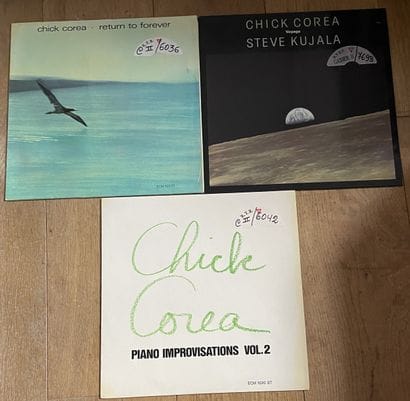 Jazz
Trois disques 33T - Chick Corea, label...