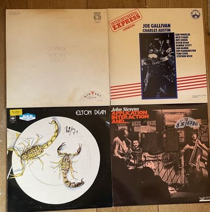 Jazz
Quatre disques 33T - Jazz anglais
VG...