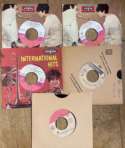 Pop
Cinq disques 45T Jukebox - Garage/Ps...