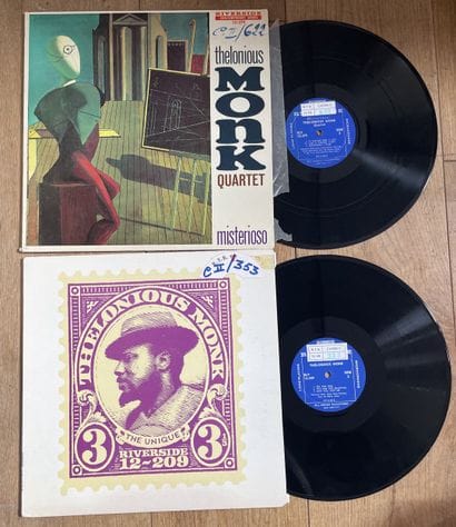 Jazz
Deux disques 33T - Thelonious Monk
Pressages...