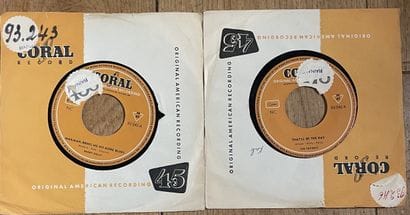 Rock & Roll
Deux disques 45T Jukebox - R...