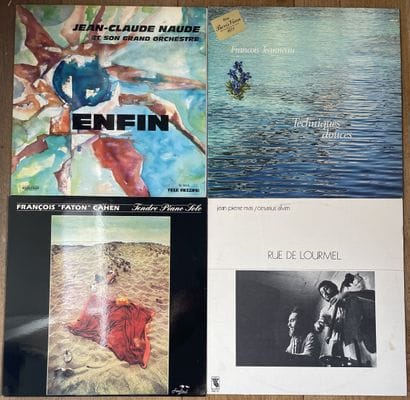 Jazz
Quatre disques 33T - Jazz français
VG+...