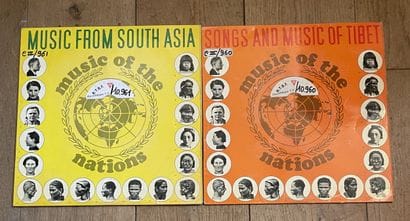 Musiques du Monde
Deux disques 33T - Musique...