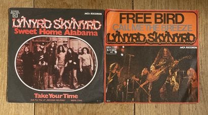 Rock Sudiste
Deux disques 45T - Lynyd Skynyrd
EX;...