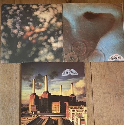 Prog
Three 33 rpm records - Pink Floyd
British...