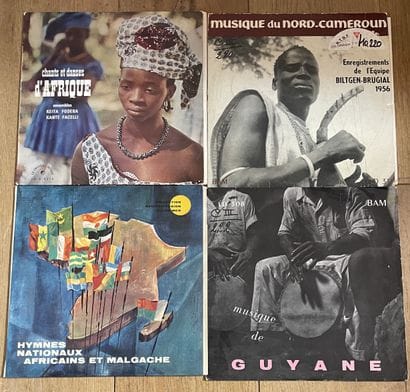 Musiques du Monde
Quatre disques 25 cm -...