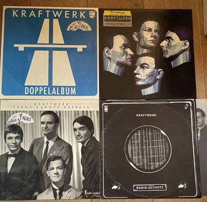 Pop
Four 33 rpm records - Kraftwerk
VG+ to...