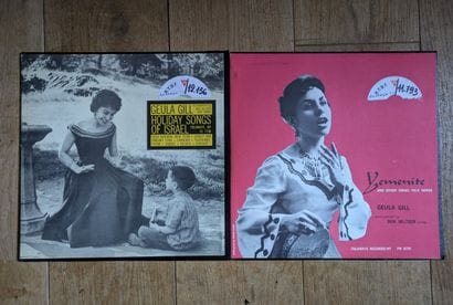 musiques du Monde
Deux disques 33T - Geula...