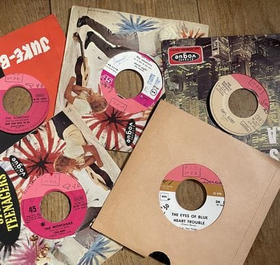 Pop
Cinq disques 45T Jukebox - Garage/Ps...