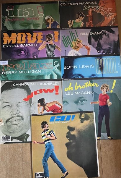 Jazz
Neuf disques 33T - Jazz, série Fontana
VG...