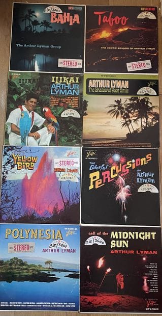 Musiques du Monde
Huit disques 33T - Exotica...