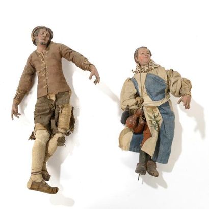 Deux santons napolitains.


H. 37 - 27 c...