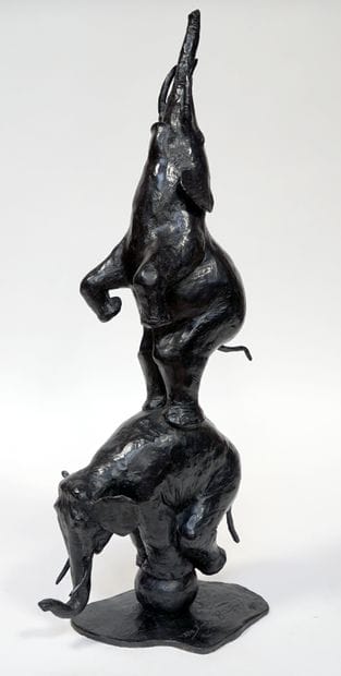 Jorge BORRAS (1952) Equilibre improbable....