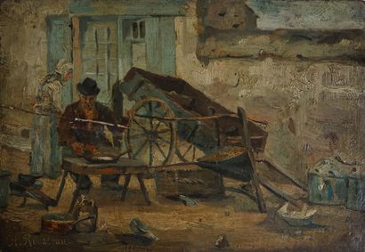 H. ROUSSEAU, XIXe-XXe. Le repas frugal dans...
